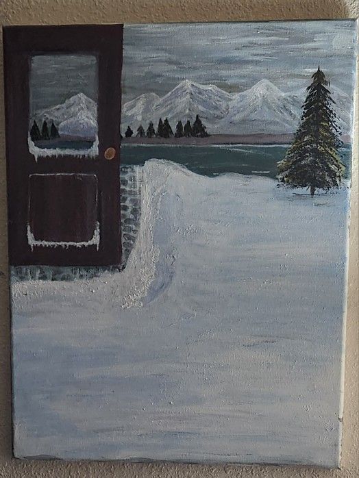 Unique Winter Painting