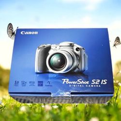 Canon PowerShot S2 Is 5MP Digital Camera Silver In Box 10/10