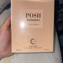 POSH POWDERY EAU DE PARFUM SMELLS AMAZINGLY 100 Ml e  3.4 OZ NEW $45