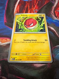 ⚡ Pokémon Voltorb #100/165 – Scarlet & Violet: 151 – Near Mint – Only $0.25! ⚡