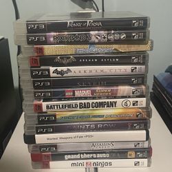 PS3 Video games 