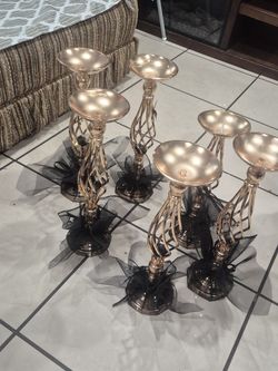 Gold Center pieces