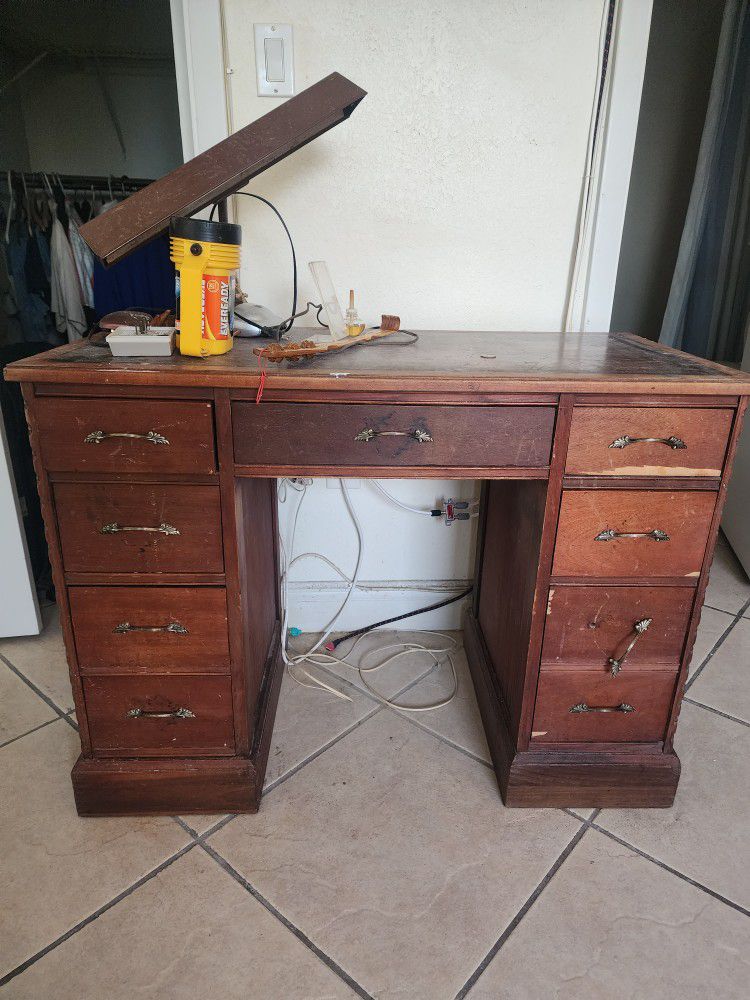 Vintage Antique Computer Desk