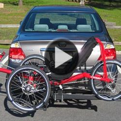 Hitch Rider Trike Rack 1 1/4" Adater