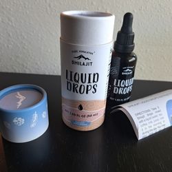 Pure Himalayan Shilajit Liquid Drops - See Photos & Description For Details 