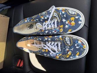 Donald Duck Disney Vans 11.5