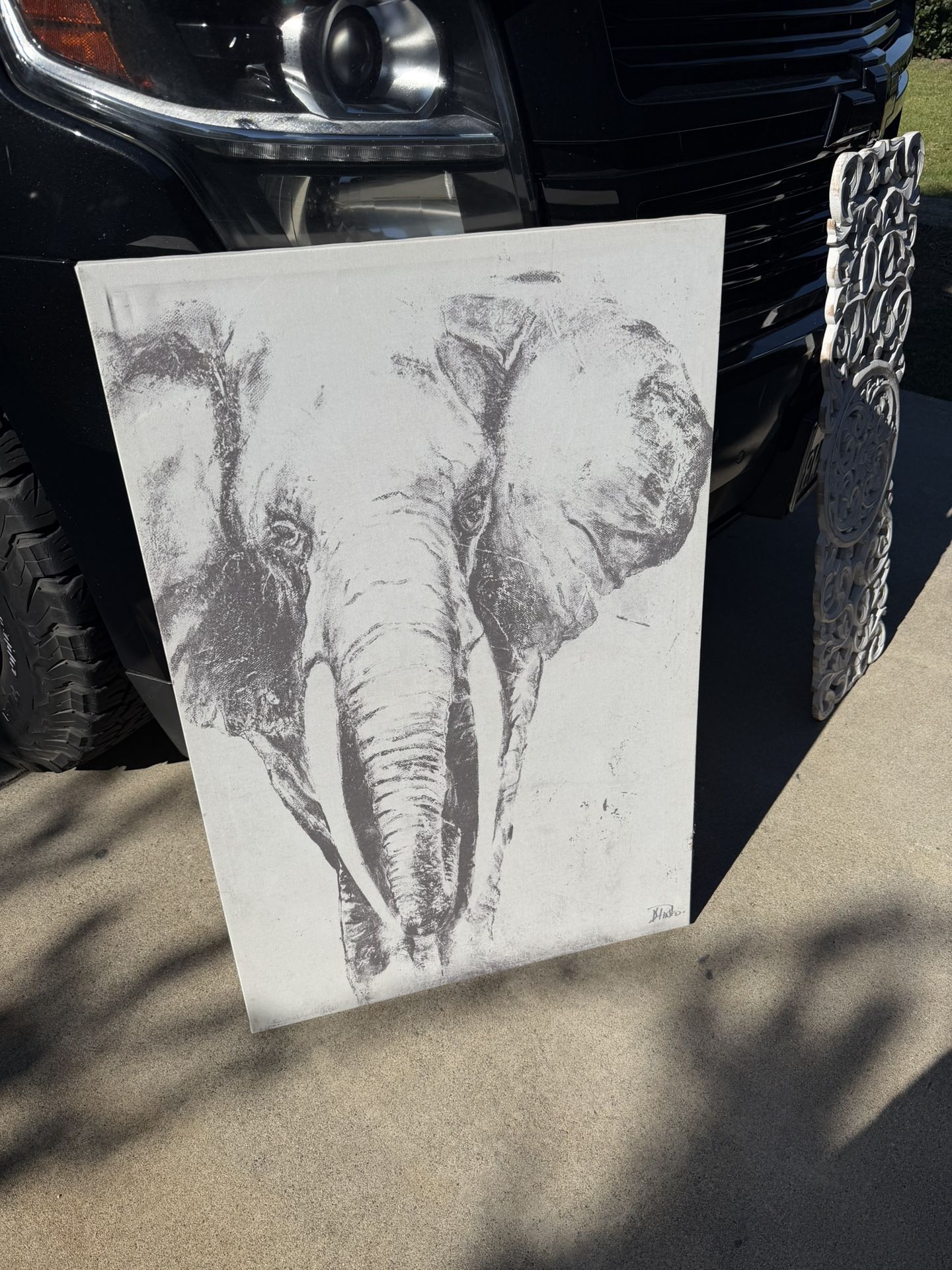 Elephant Decor Frame