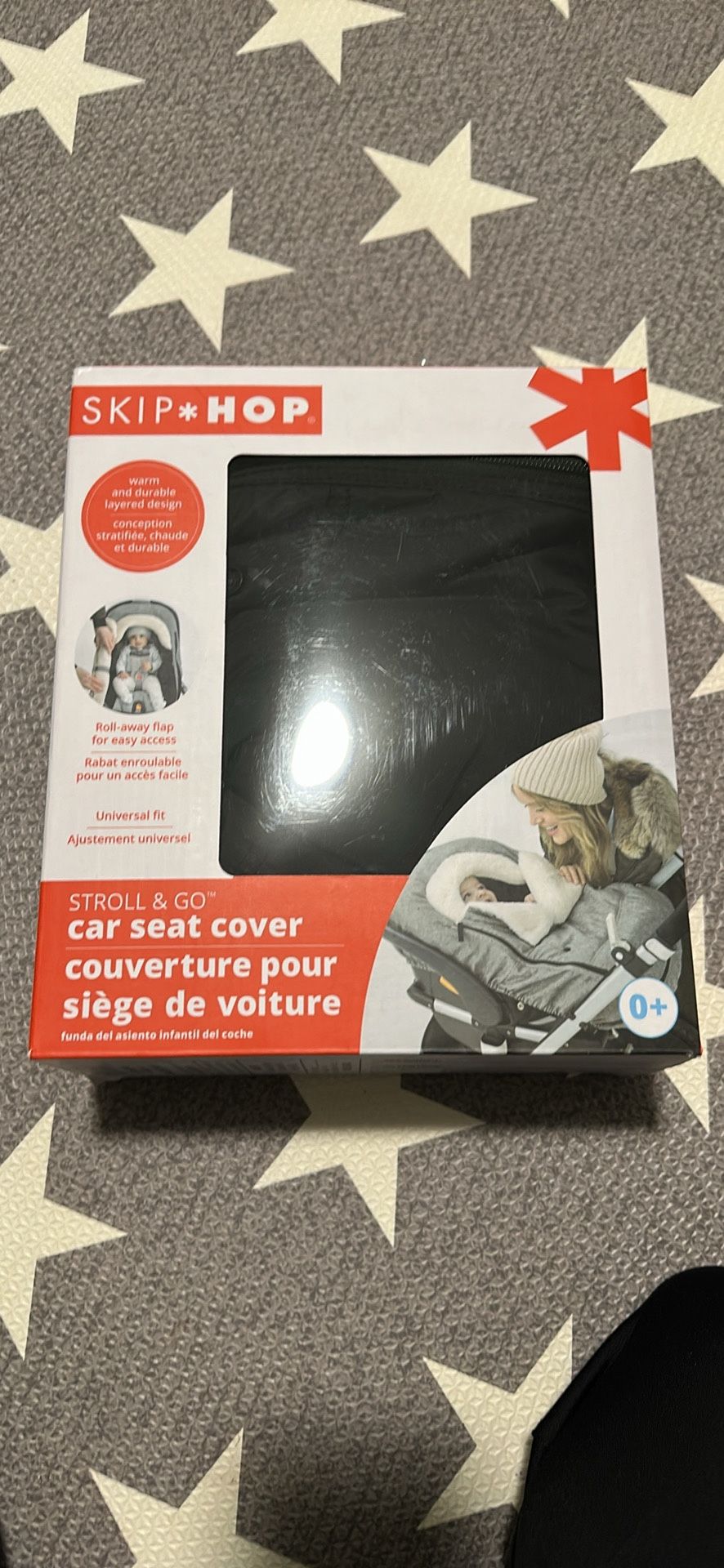 Skip Hop Black Car Seat cover