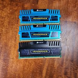 Corsair 8GB RAM Cards X3
