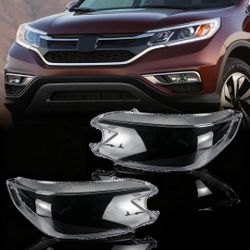 Headlight Lens Cover Compatible with 2012-2014 Honda CRV