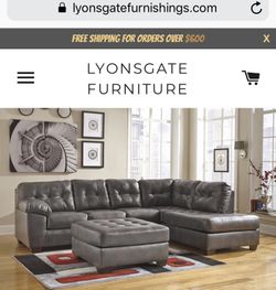 New Luxury sectional! Couch and Loveseat Sofa Set Deals