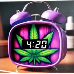 4:20 Clock Vinyl Decal