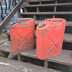 Jerry cans