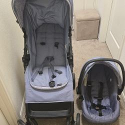 Carriola Y Porta BeBe En Perfectas Condiciones 