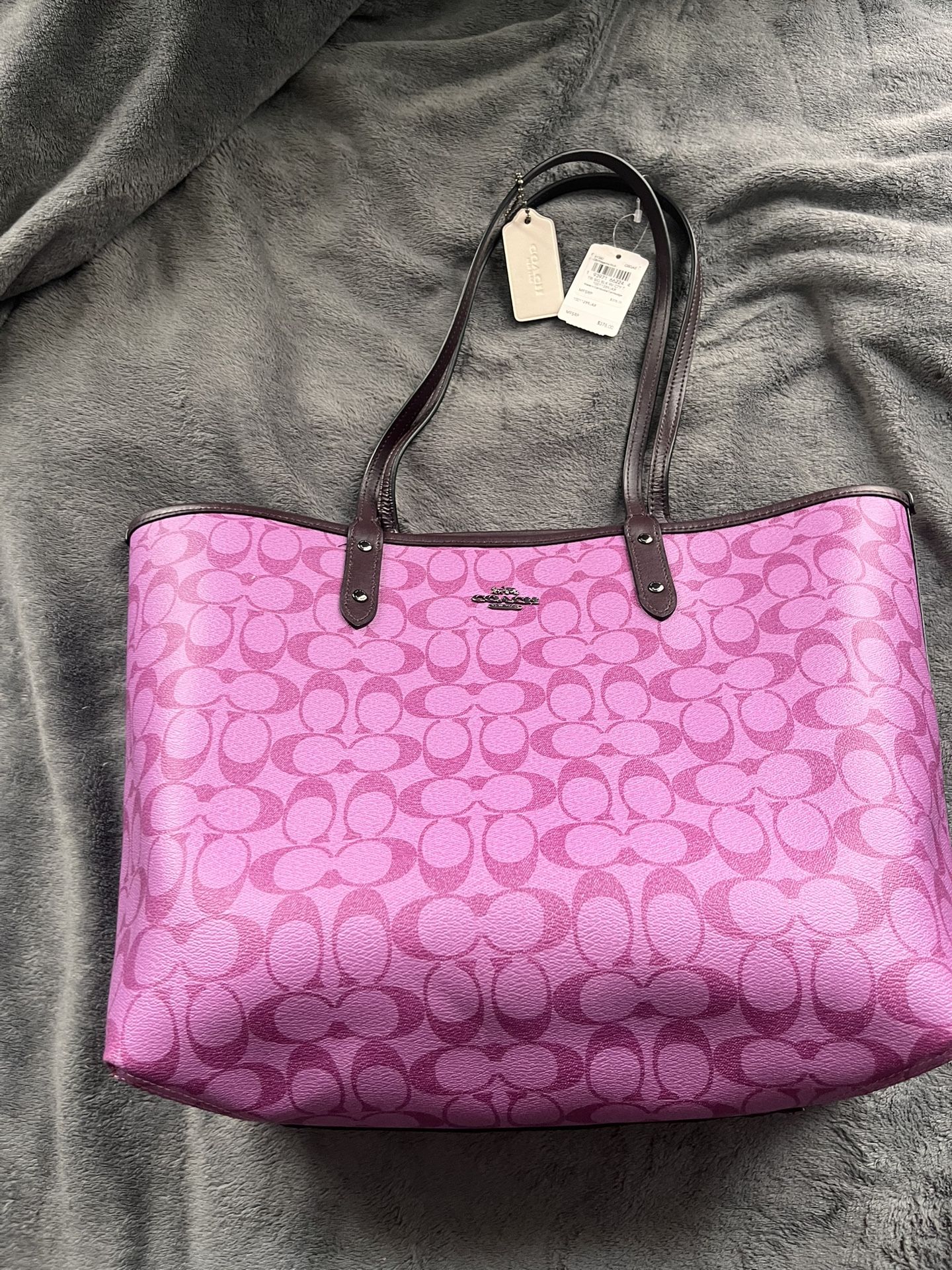 Brand new coach bag, reversible color bag