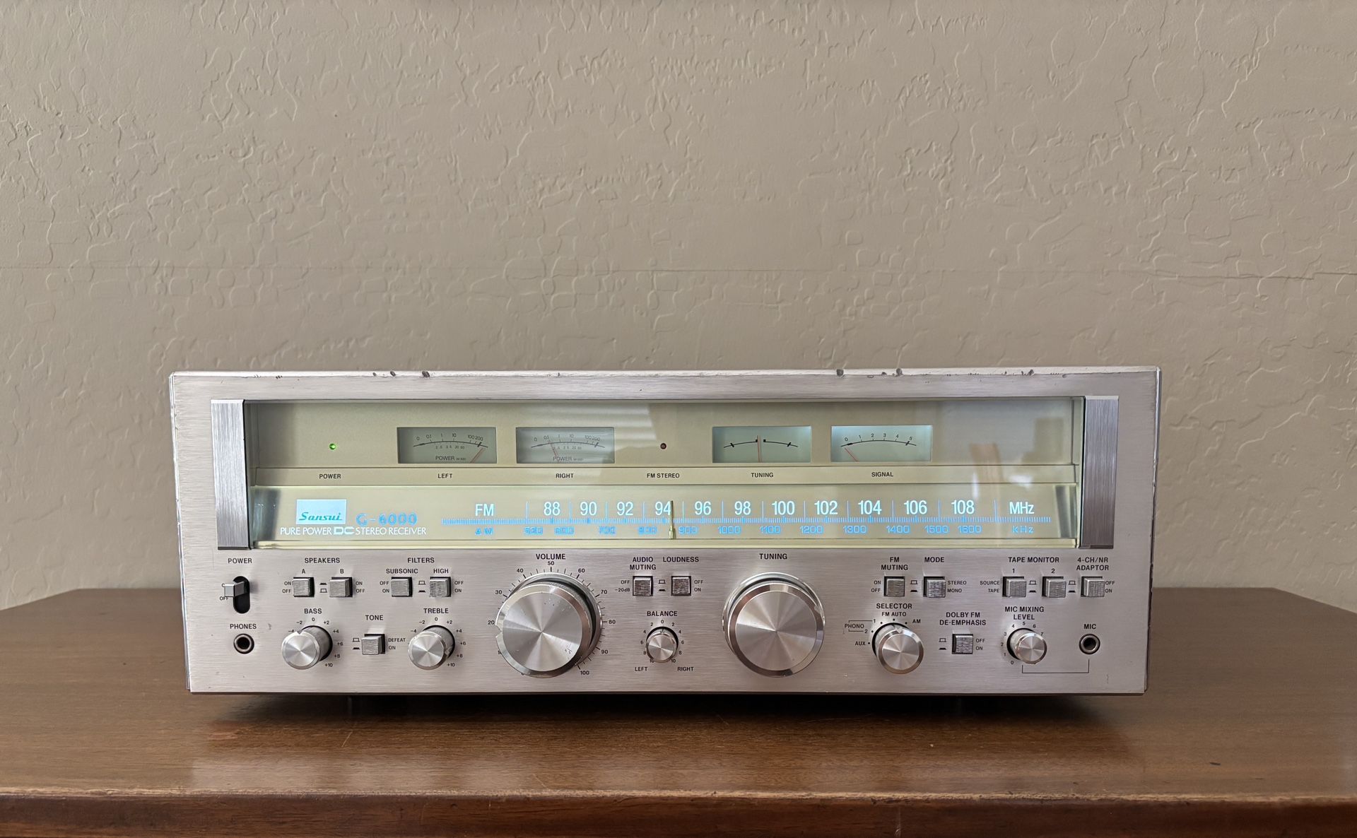 Sansui G-6000 AM/FM Stereo Receiver
