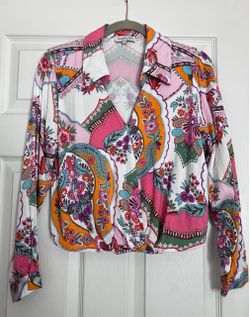 Rachel Zoe multicolor blouse