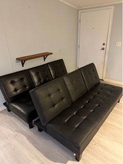 2 sofa’s bed