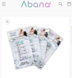 Abana Breastmilk Storage Bags - 100 count.