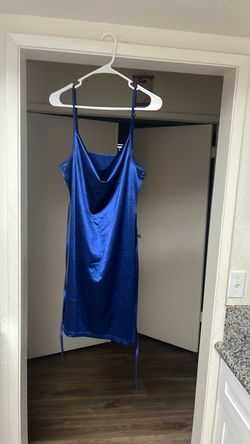Short Blue Dress, Size XL