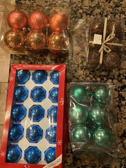 Brand new Xmas ornaments