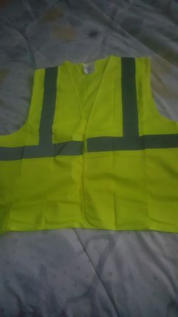 Yellow safety vest