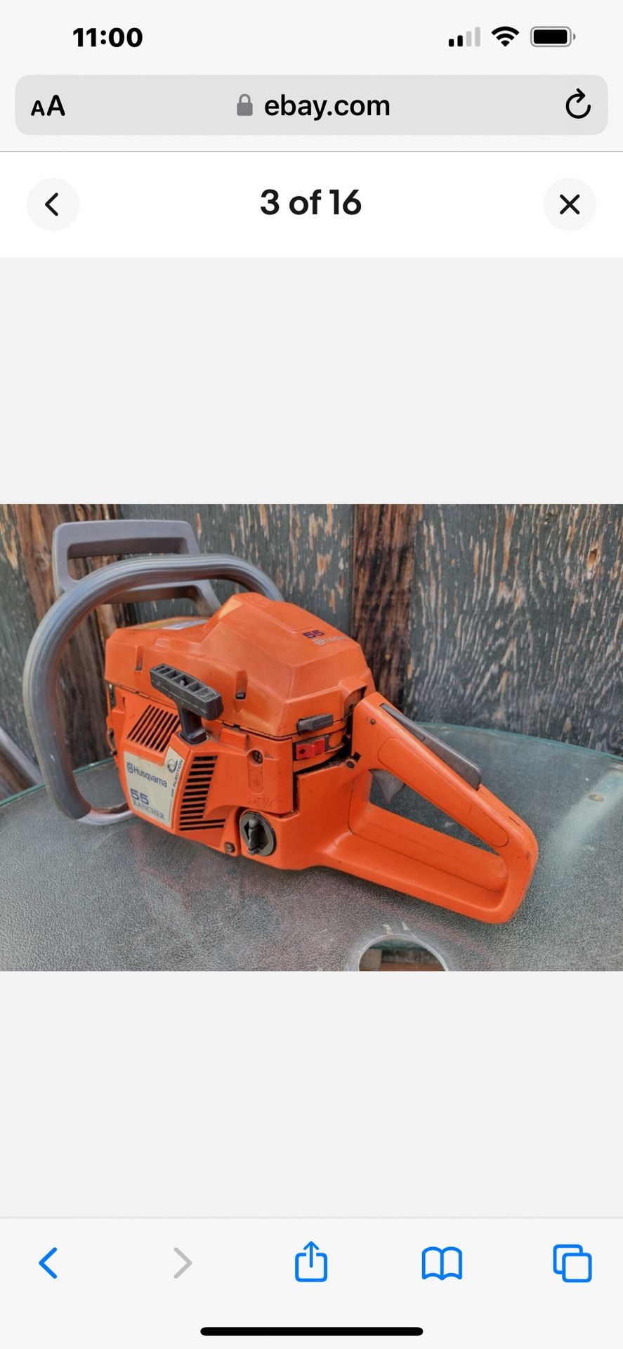 55 Rancher Chainsaw