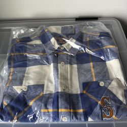 Mariners Flannel Shirt 2024 (Men’s size - Large)