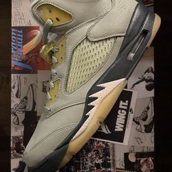 Brand New Jordan 5 Retro Jade Horizon