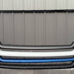 FORD F-150 F150 FRONT BUMPER BLACK GRAY WHITE BLUE ORIGINAL 2018 2019 2020 FOR FENDER FLARES