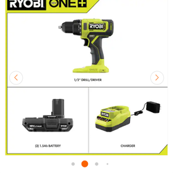 Rioby 1/2  drill kit 30% OFF....