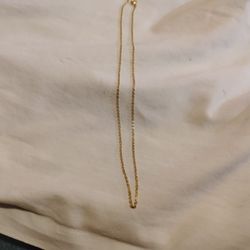 Lightweight 16" Gold Chain . 