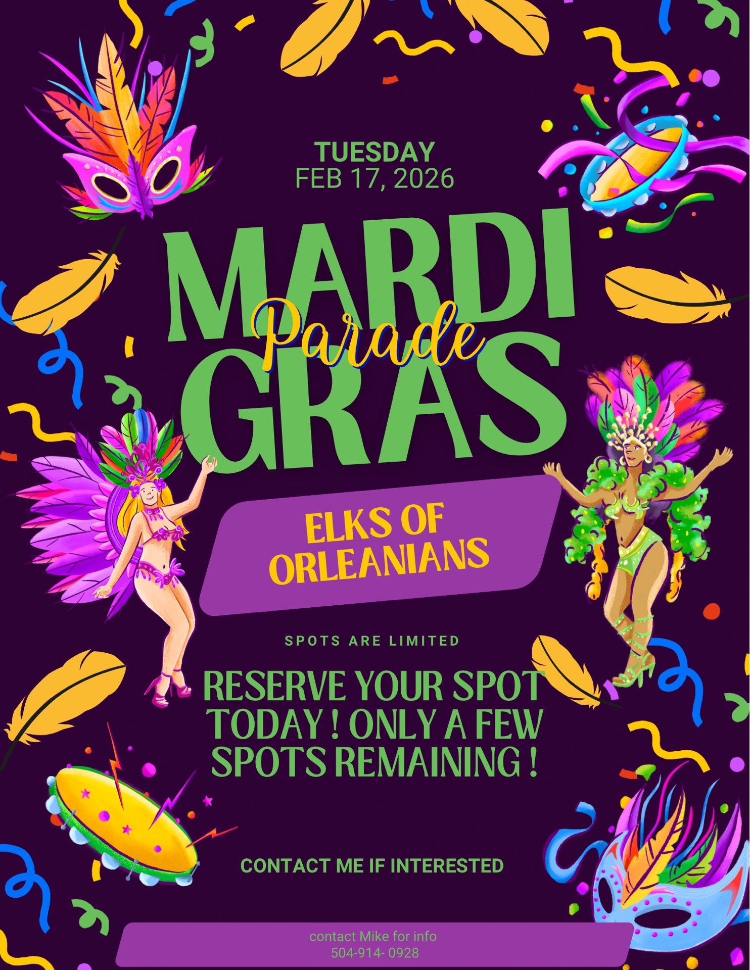 Mardi Gras Day Truck Parade (Nola)