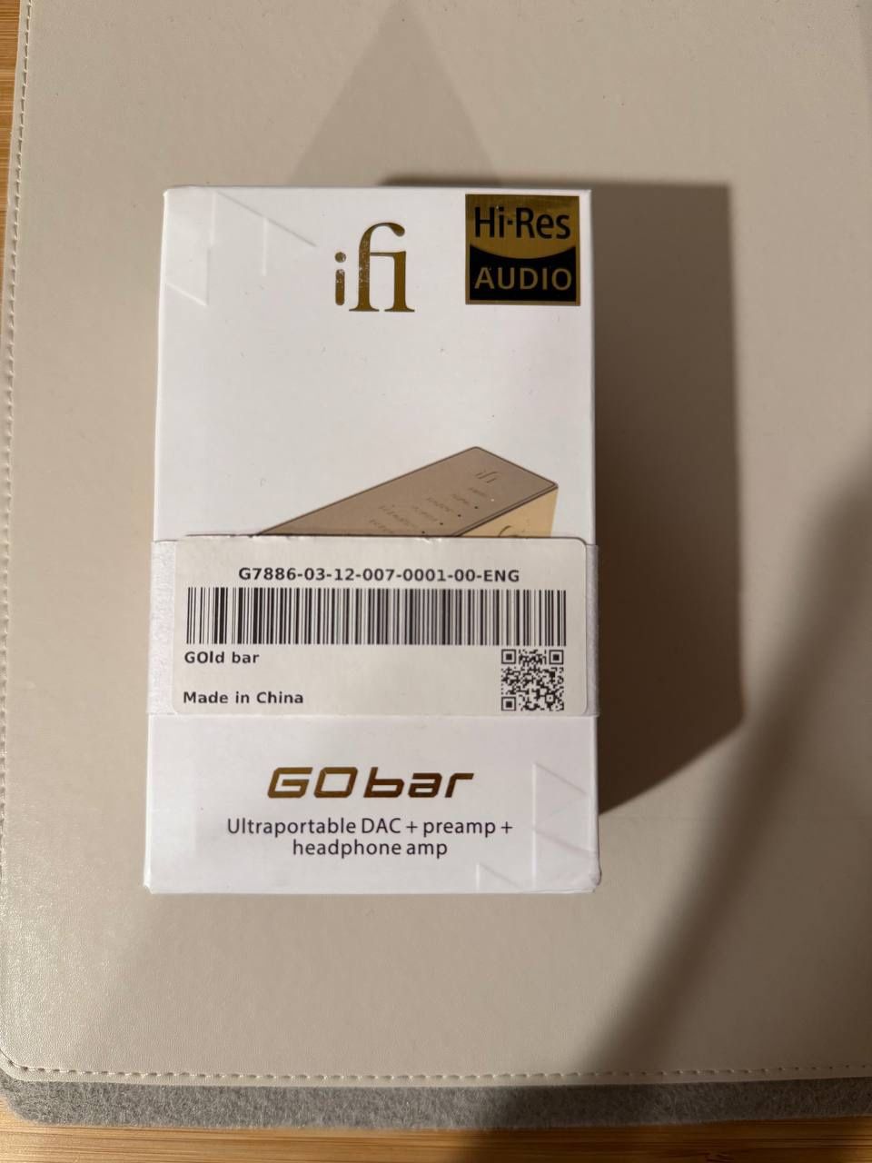 iFi Go Bar "GOLD Bar" Limited Edition - Only 1000 were made