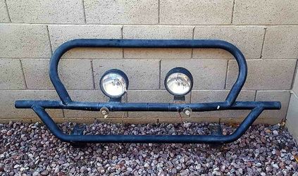 Jeep TJ - Toys By Troy - front tube bumper with lights