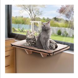 Cat perch for window