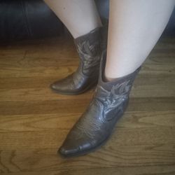 Cow Girl Brown Boots 