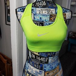 NIKE DRI-FIT NEON SPORTS BRA