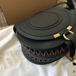 NWT Chloé Marcie Small Twisted Saddle Bag Limited Edition 