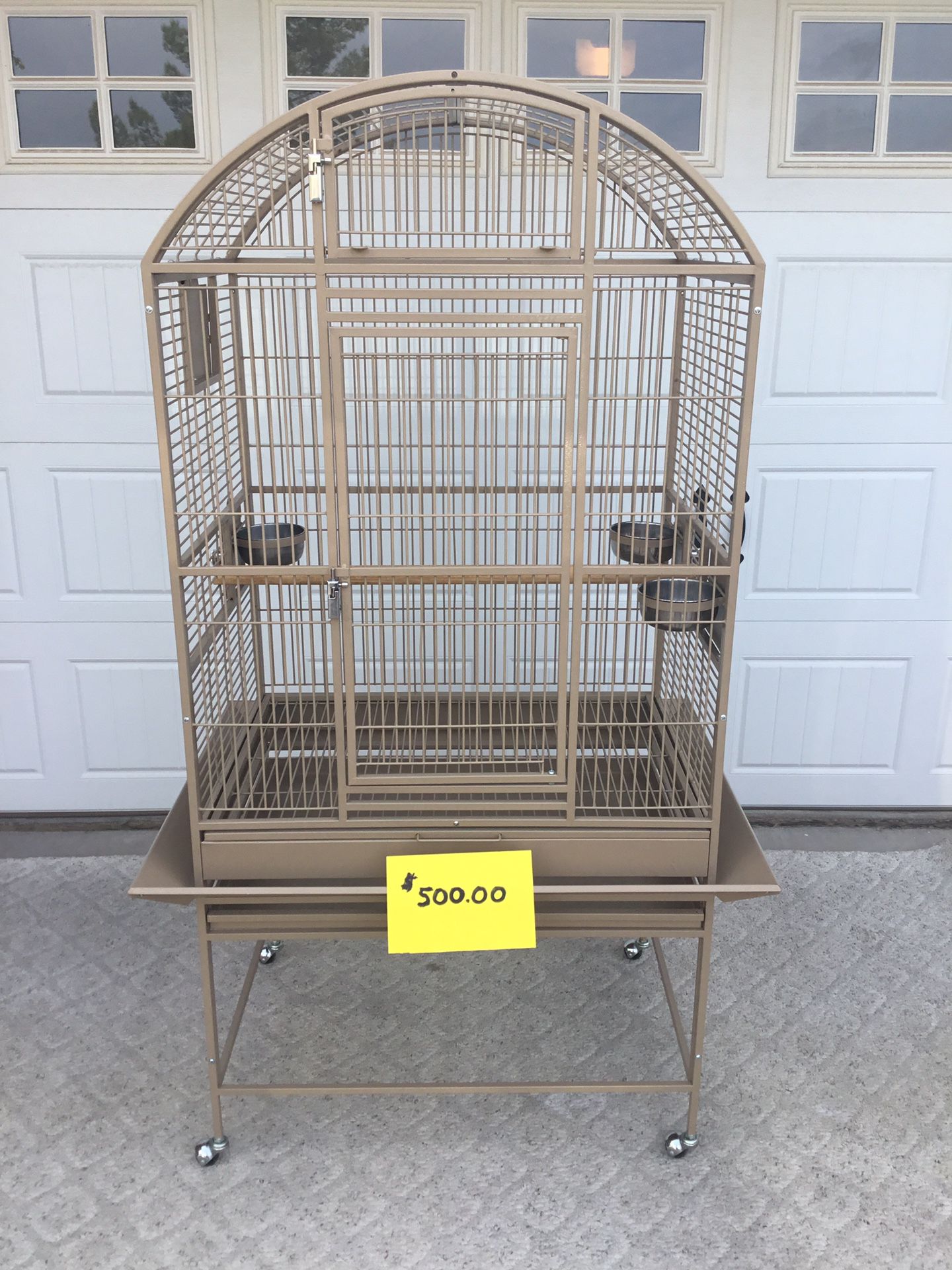 Bird / Parrot Dome Top Cage 