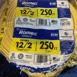 romex 12/2 250ft 110$