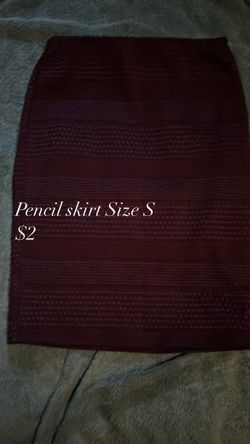 Navy Blue Pencil Skirt