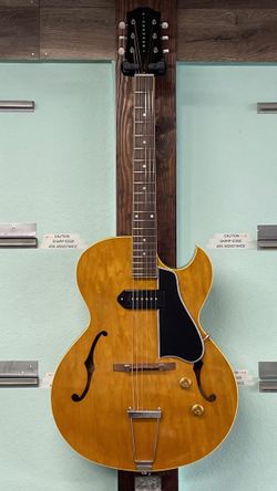 KING SNAKE “Muddy” - Amber Natural (RG) Hollow body Guitar
