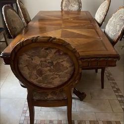 Wooden Dining Table Set