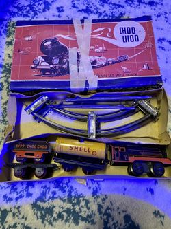 ANTIQUE TRAIN Choo Choo German Style W99