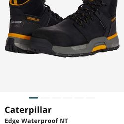 Cat Edge Work Boots Composite Toe Size 9.5 