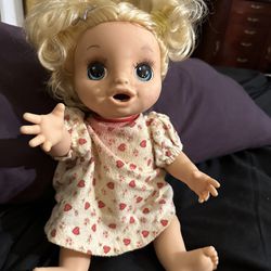 Baby Alive Happy Hungry Blond Doll