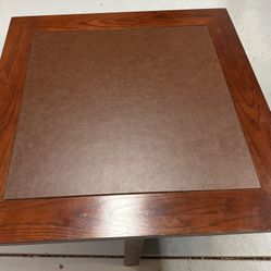 Leather Coffee Table 