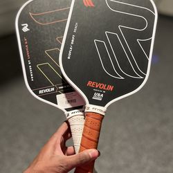 2 Revolin Torch Reach Pickleball Paddles – Almost New