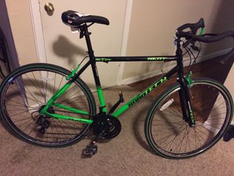 700c Men Kent RoadTech Road Bike Green Black for Sale in Irving